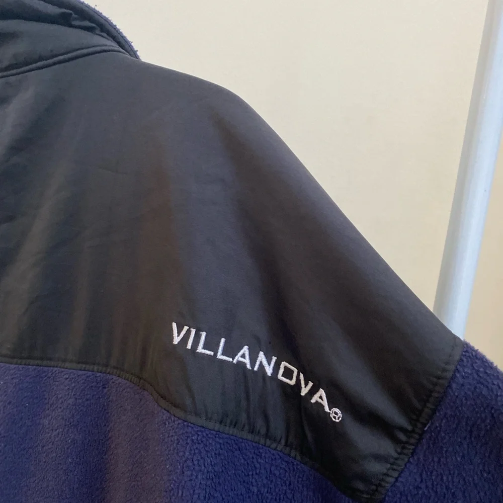 Vintage Villanova University fleece vintage‎ Proplayer zip-up jacket